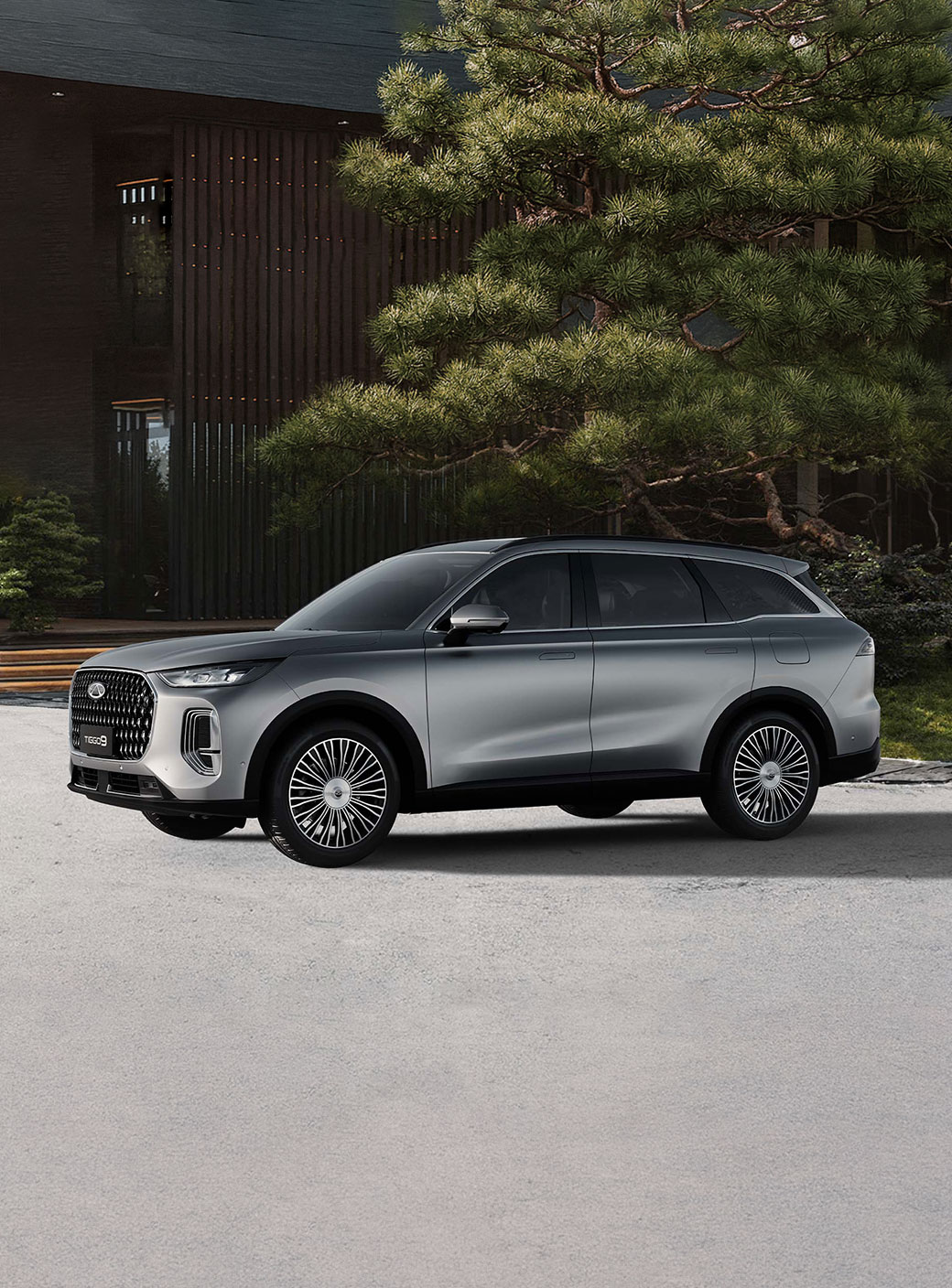 TIGGO 9<br>от 4 150 000 ₽*<br>выгода до 400 000 ₽**