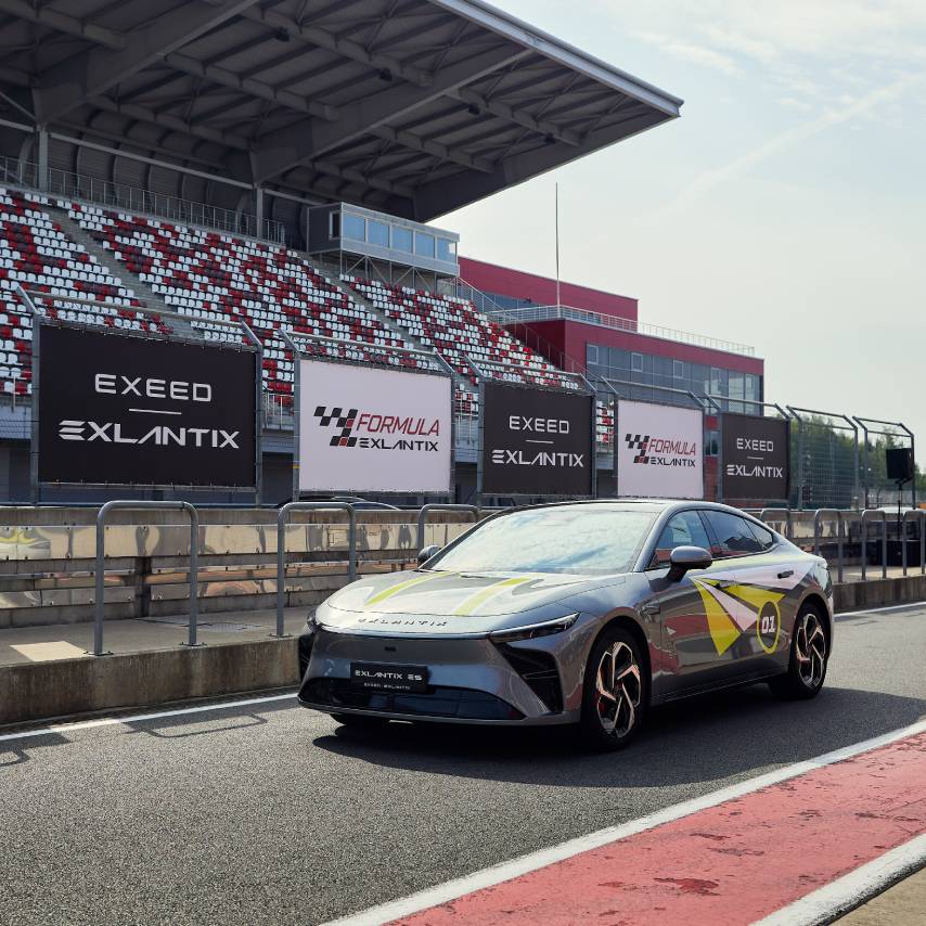 ГОРЯЧИЙ СТАРТ EXEED EXLANTIX ЕS НА MOSCOW RACEWAY