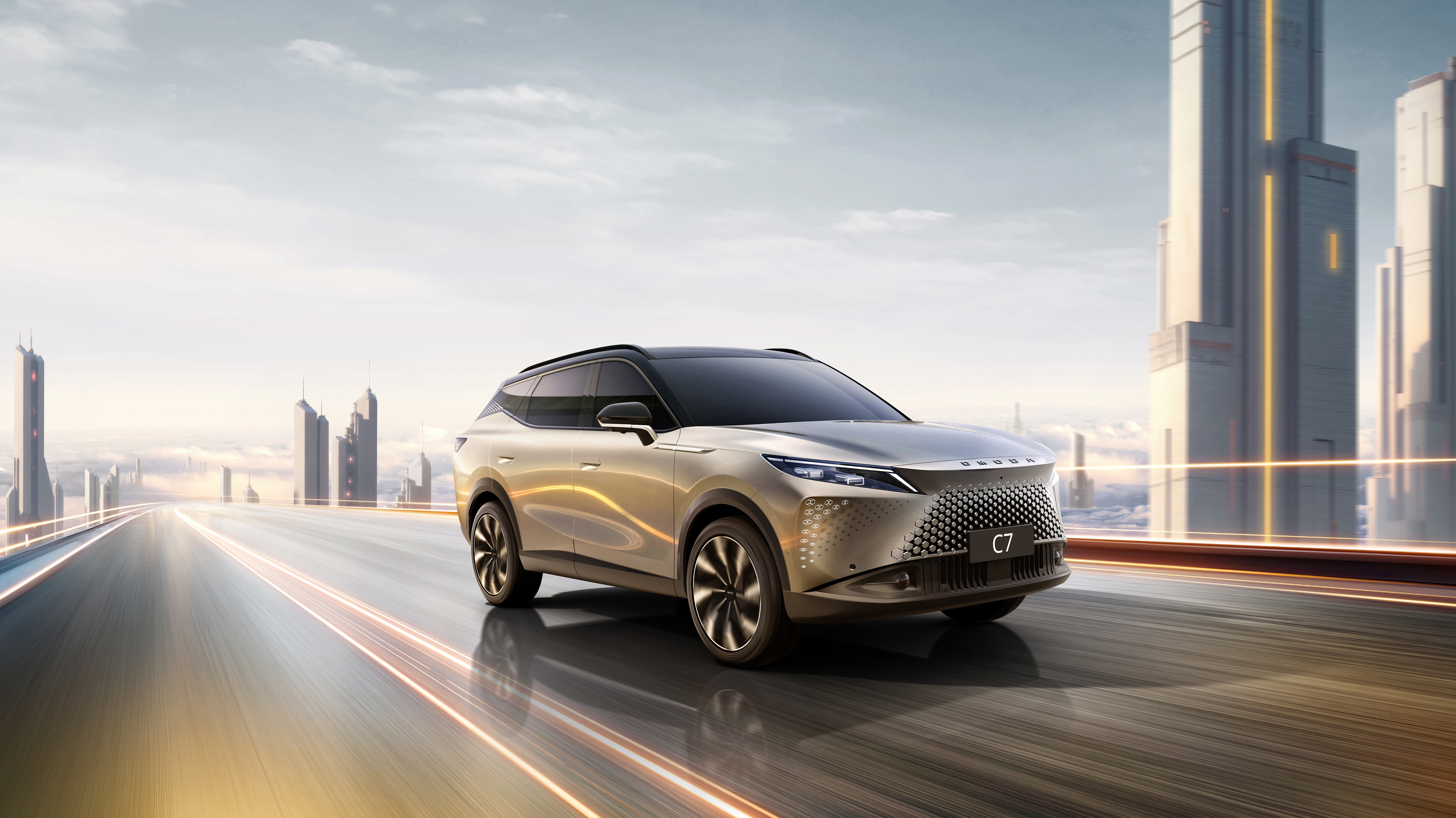 Цвета OMODA C7 — отдельный вид искусства!