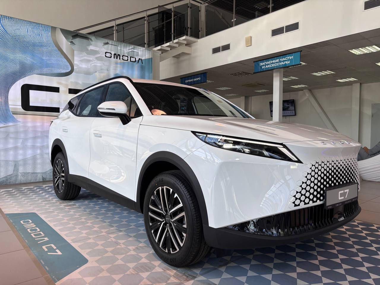 OMODA C7 в Ижевске: Почувствуйте, как сливаются стиль, технологии и комфорт!