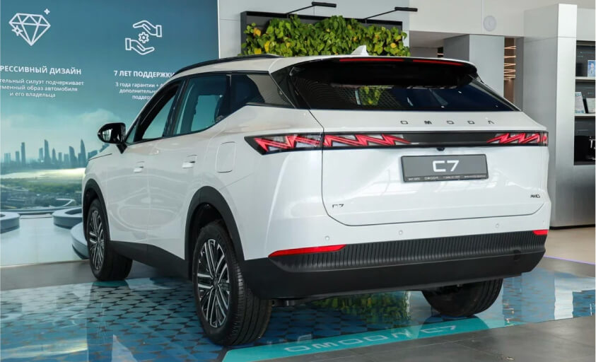 Внутри OMODA C7 — мощь и технологии. А снаружи? Пора показать, какой он!