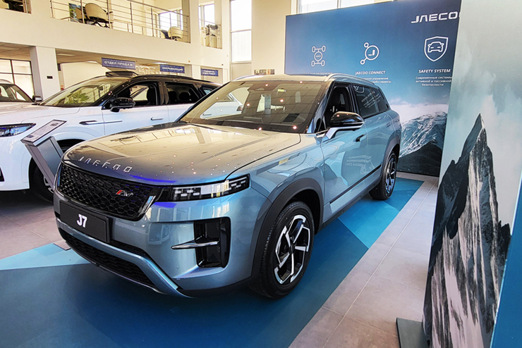 Обновленный JAECCO J7 уже в нашем шоу-руме ДЦ Квазар