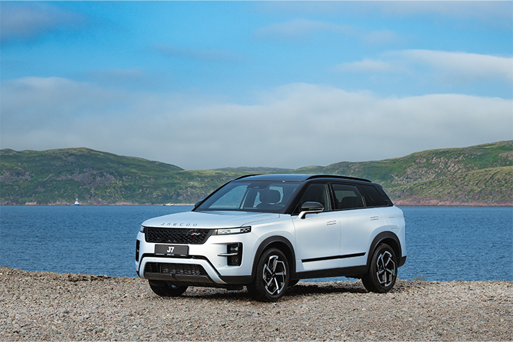 Лимитированная версия JAECOO J7 доступная для продажи в АВН
