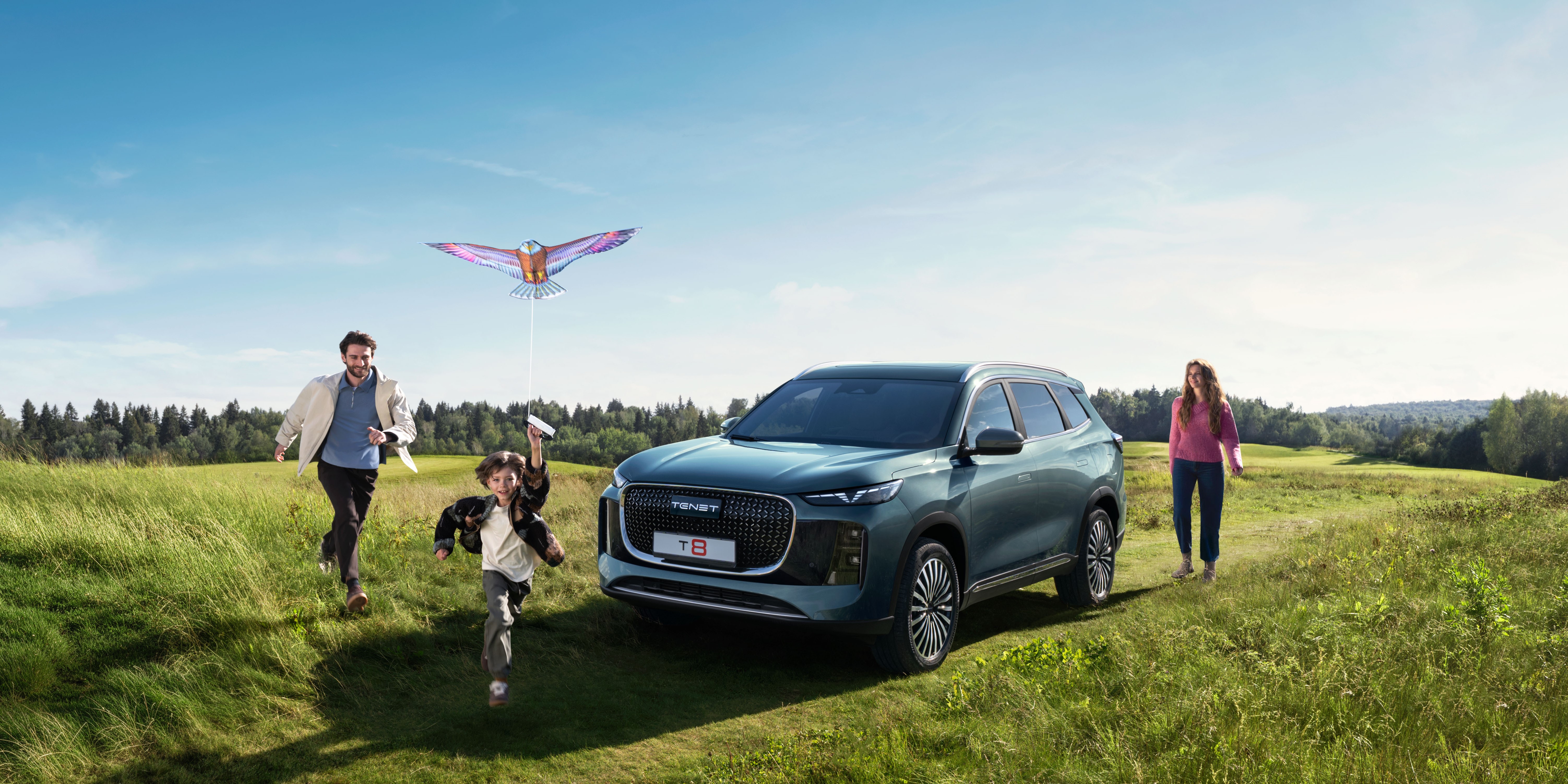 Новый TENET T8: все для водителя и семьи