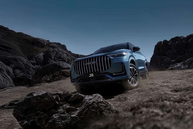 Система Torque Vectoring в JAECOO J8