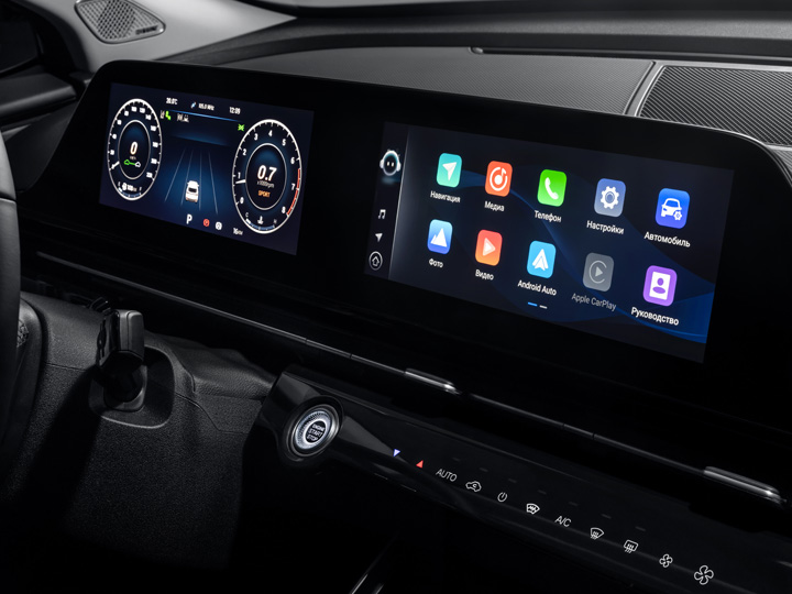 Цифровая панель приборов