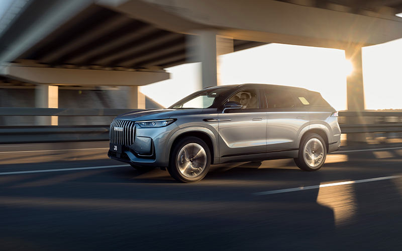 Усовершенствованные системы помощи водителю JAECOO 