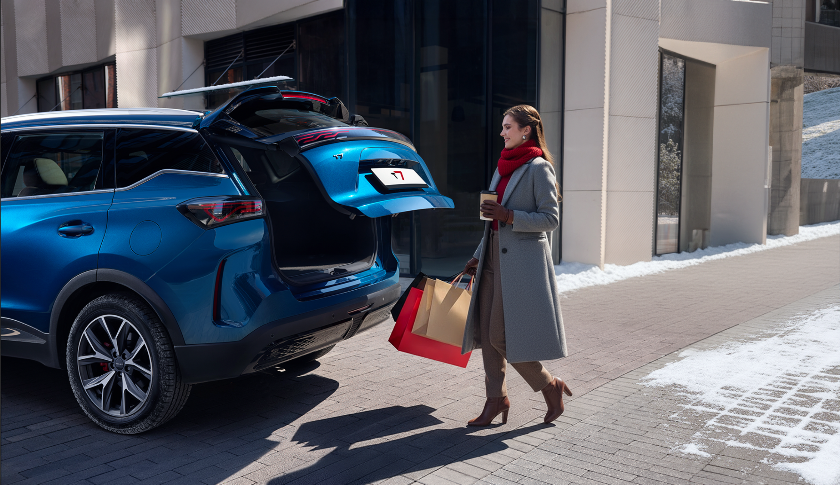 Открытие багажника без помощи рук