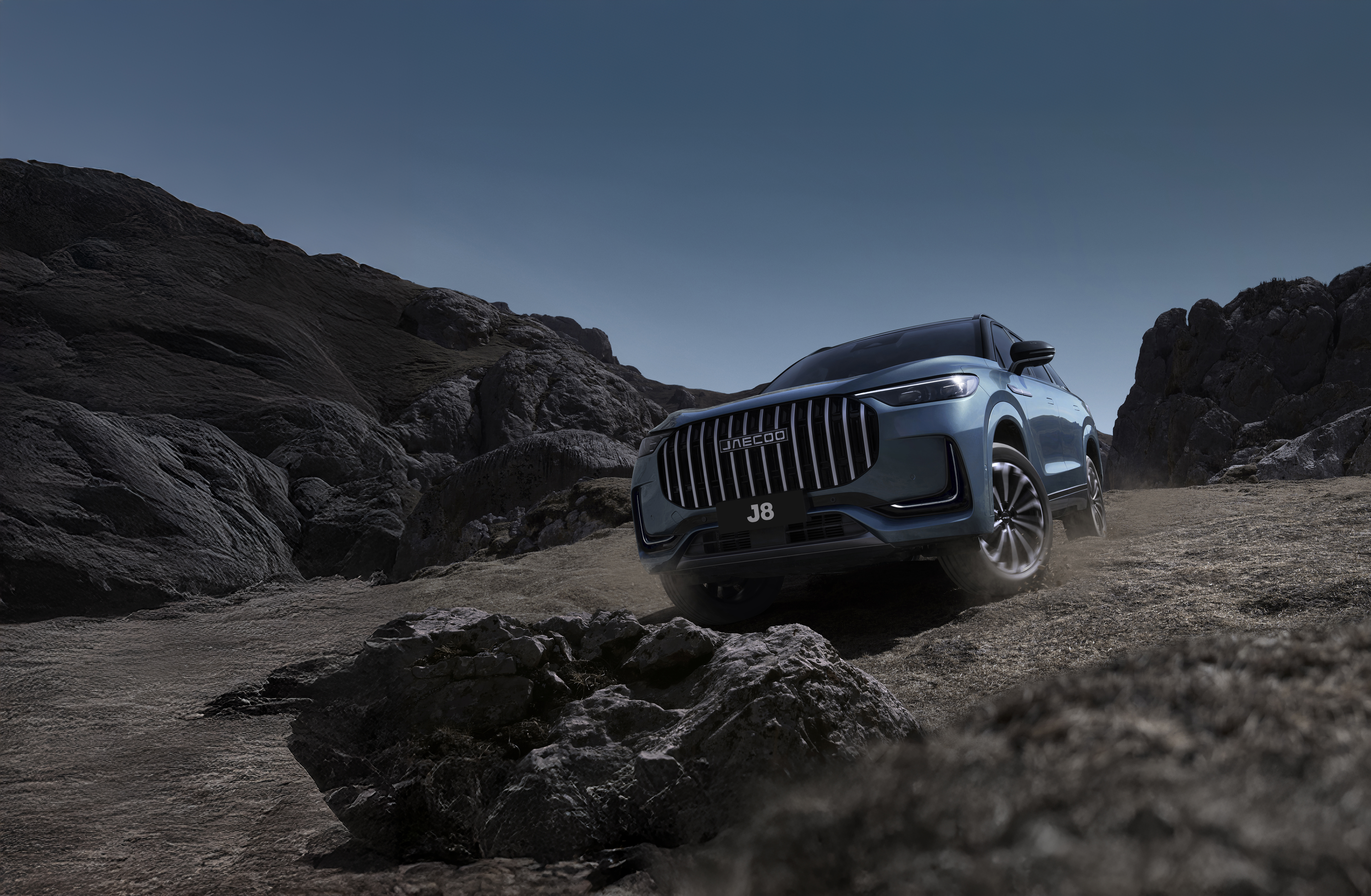 Увод руля вправо на JAECOO J8