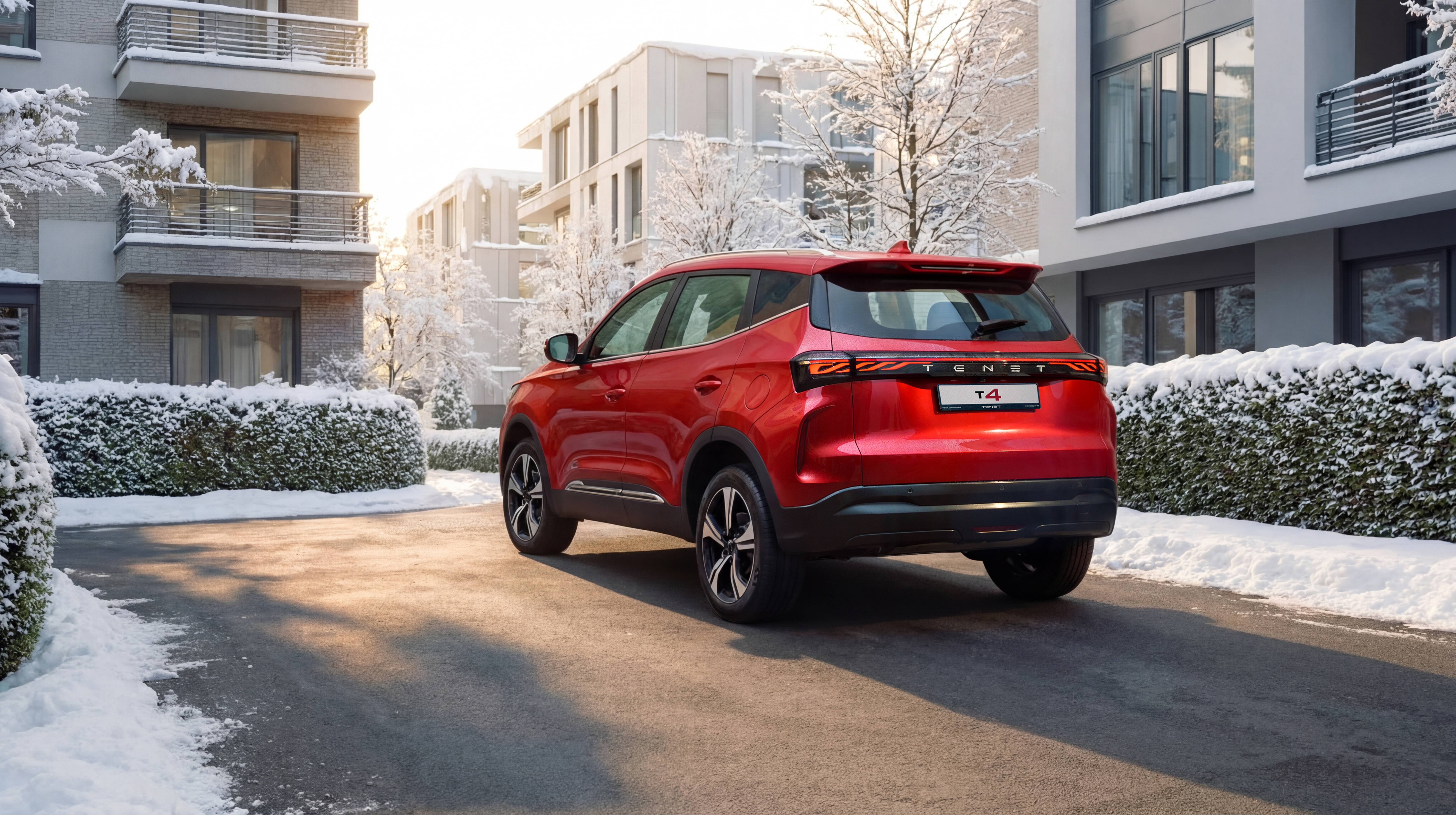 Стильный вид сзади