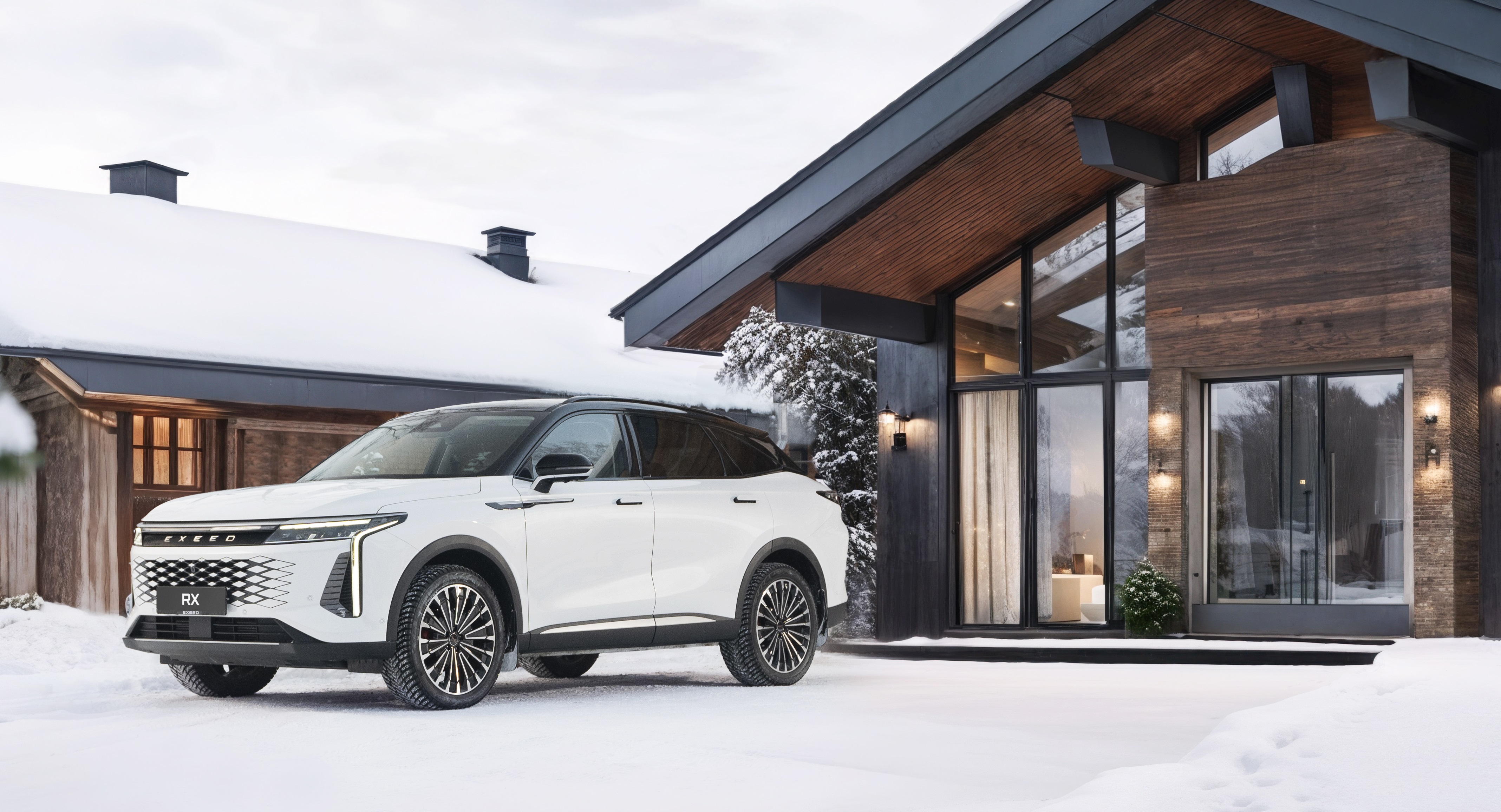 Зимний выезд в клуб отдыха на EXEED RX