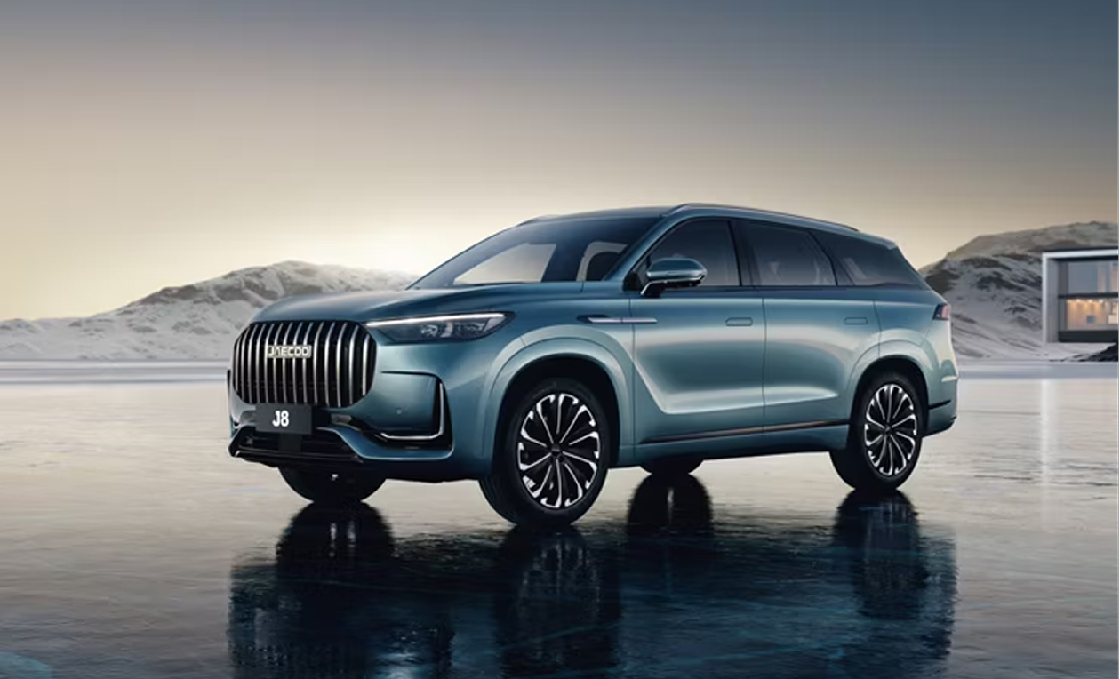 Дизайн JAECOO J8: почему «брутальная элегантность» становится трендом