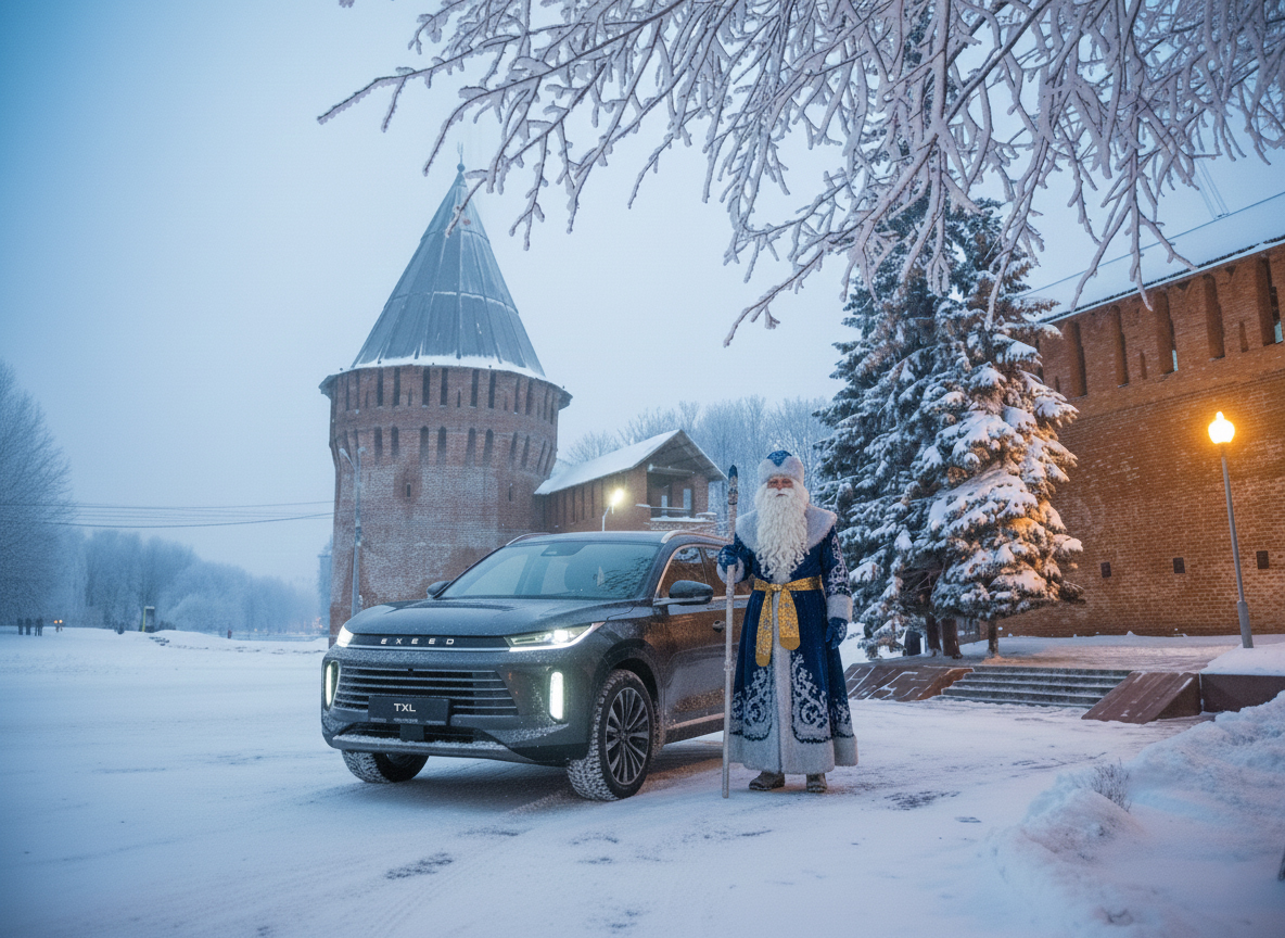 EXEED TXL — комфорт и пространство на каждый день