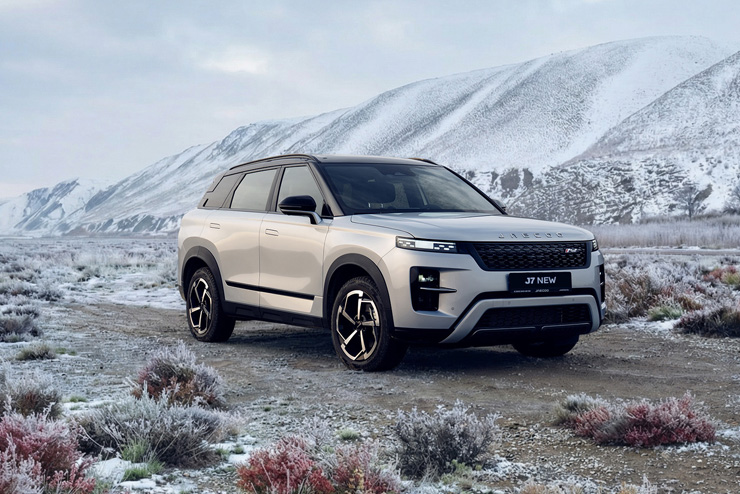 JAECOO объявляет старт продаж нового кроссовера J7