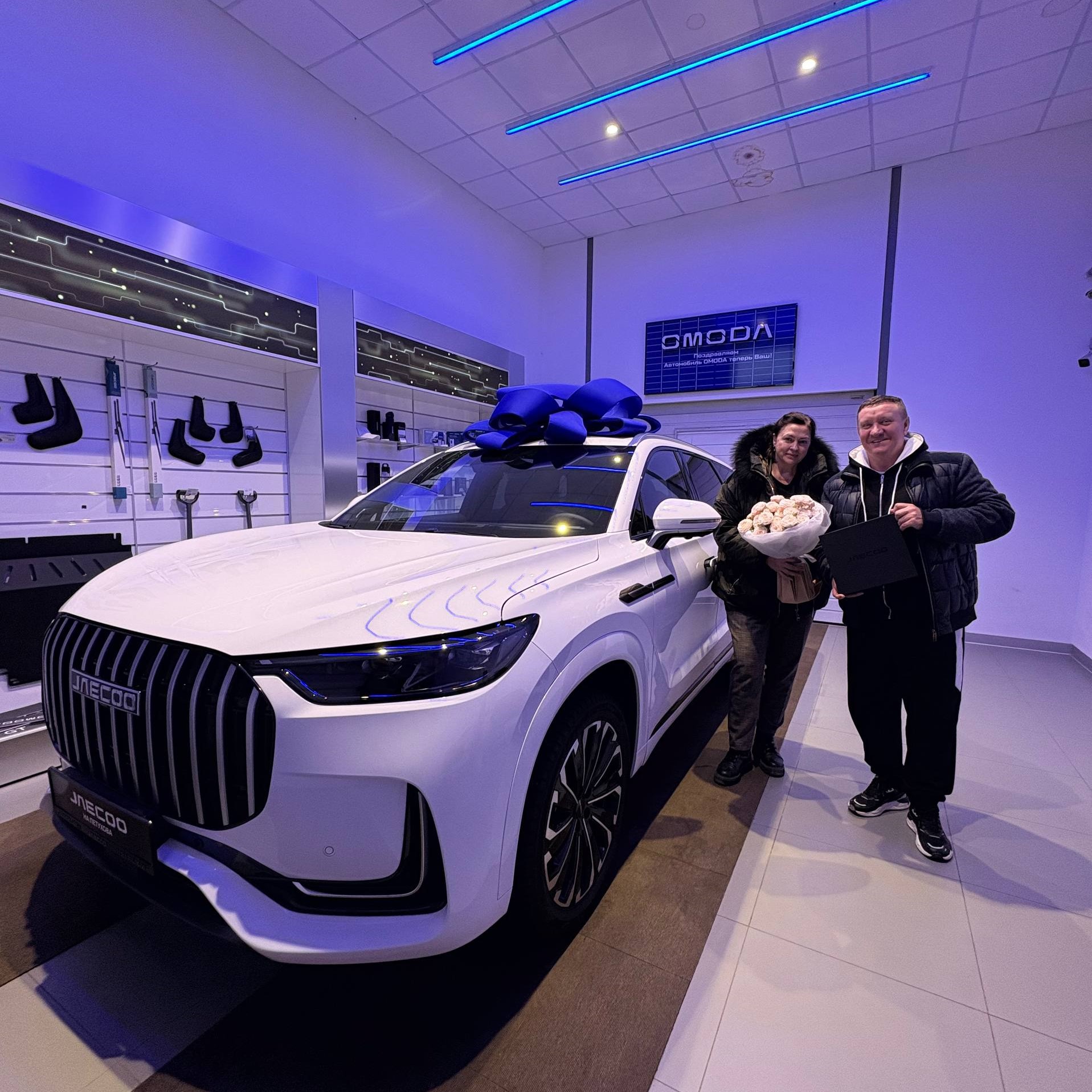 Поздравляем новых владельцев JAECOO!