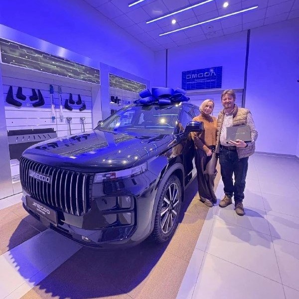 Поздравляем новых владельцев JAECOO! 