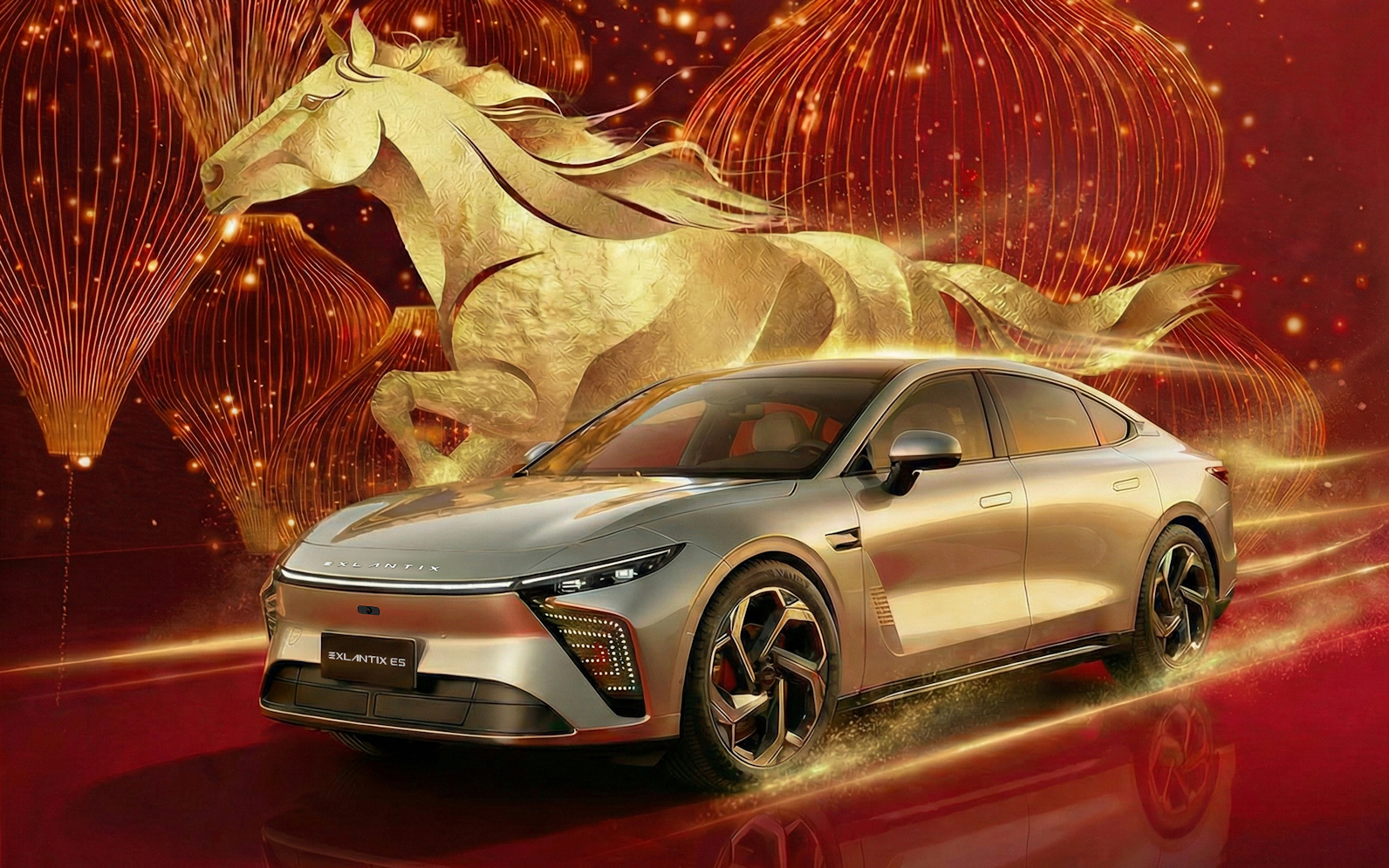 EXEED создает атмосферу китайского нового года на крупнейшем мультимедийном катке страны