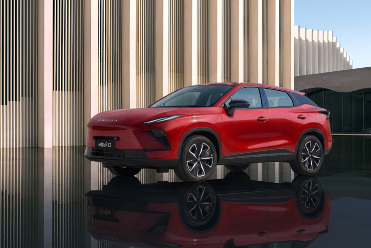 Обновленный кроссовер OMODA C5 унаследует стиль флагмана C7