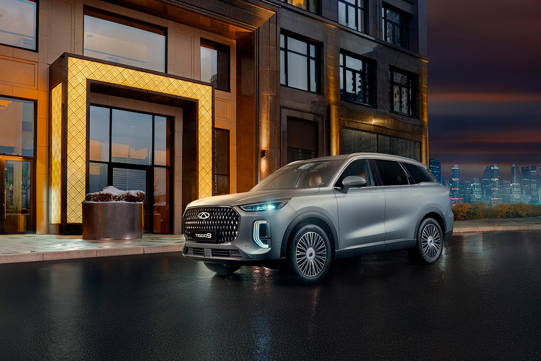 TIGGO 9<br>выгода<br>до 350 000₽² 